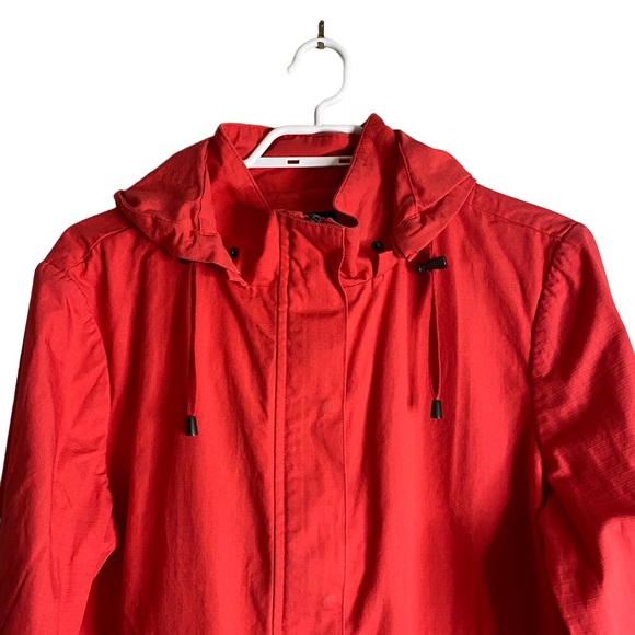 Banana Republic Women's Coral Full Zip Hooded Spring Jacket - Picture 2 of 9